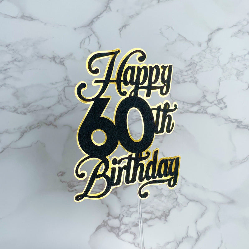 Happy Birthday Toppers - Demi's Krafts