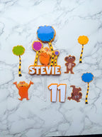 Personalised Lorax Cake Toppers Set - Demi's Krafts