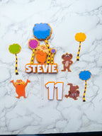 Personalised Lorax Cake Toppers Set - Demi's Krafts