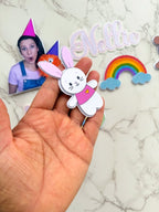 Miss Rachel Cake Topper Set : Cake Charms - Demi's Krafts