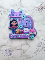 Gabby’s doll house cake topper - Demi's Krafts
