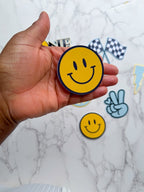 Personalised One Happy Dude Groovy themed birthday cake topper charm set - Demi's Krafts