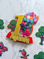 Bing Bunny Birthday Cake Topper - Demi's Krafts