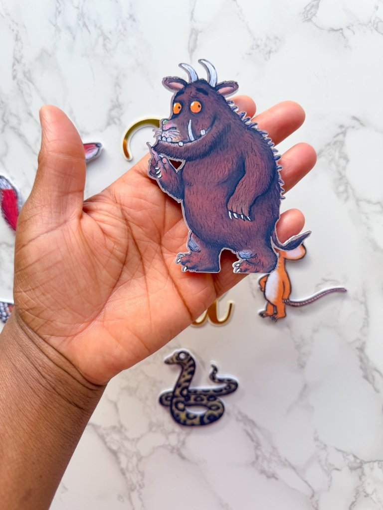 Personalised Gruffalo Birthday Cake Charms - Demi's Krafts