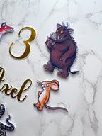 Personalised Gruffalo Birthday Cake Charms - Demi's Krafts