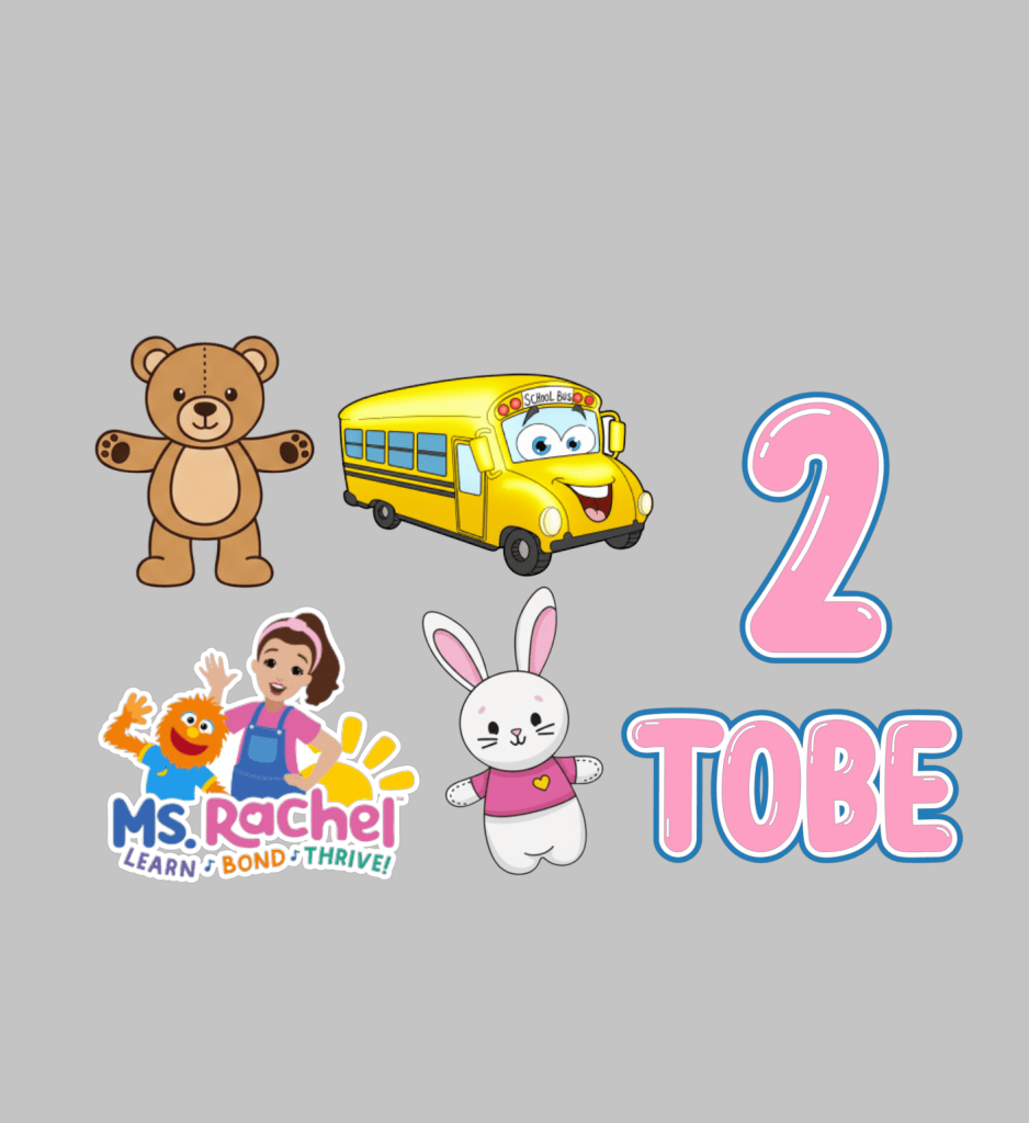 Personalised Miss Rachel Cake Topper Set - £10 set - Demi's Krafts