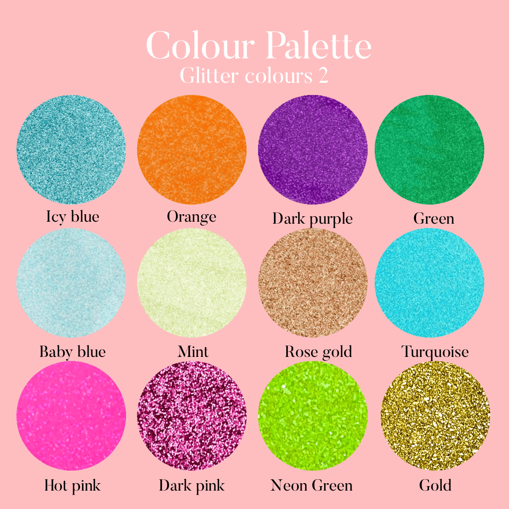 Tropical Font Name & Age Cake Topper: Custom Party Charms - Demi's Krafts