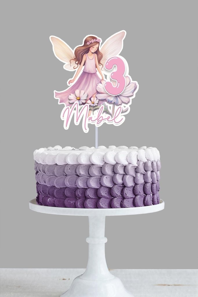 Fairy Princess Cake Topper and Cupcake Toppers - Demi's Krafts