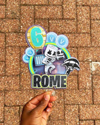 Fortnite Birthday Cake Topper : Gamer Cake Topper - Demi's Krafts
