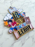 One Piece Luffy Themed Cake Topper : Luxe Topper - Demi's Krafts