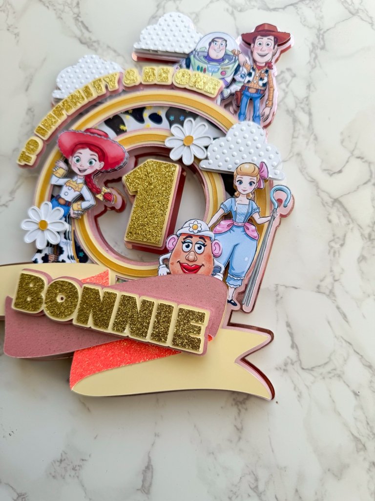 Toy Story Topper : To Infinity & Be One Luxe Topper - Demi's Krafts