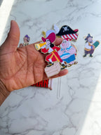 Personalised Jack and the Neverland Pirates Birthday Cake Topper - Demi's Krafts