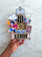 One Piece Luffy Themed Cake Topper : Luxe Topper - Demi's Krafts