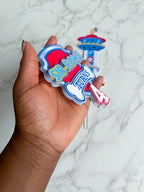 Paw Patrol Badge Cake Charm - Demi's Krafts