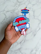 Paw Patrol Badge Cake Charm - Demi's Krafts