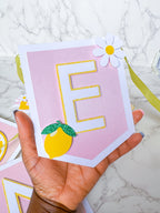Lemonade First Birthday Smash Cake Bundle : Pink Lemonade Topper - Demi's Krafts