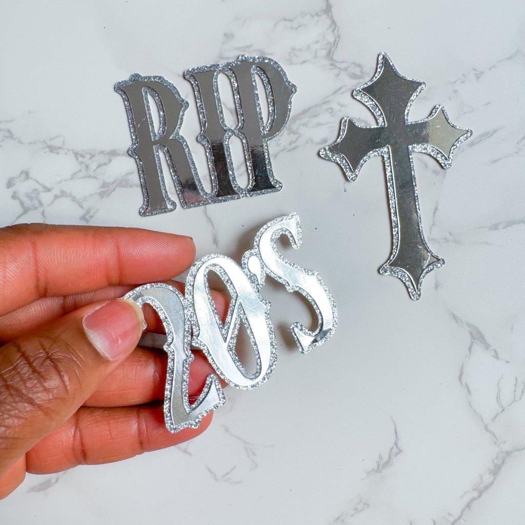 RIP Twenties 20s Birthday Cake Toppers