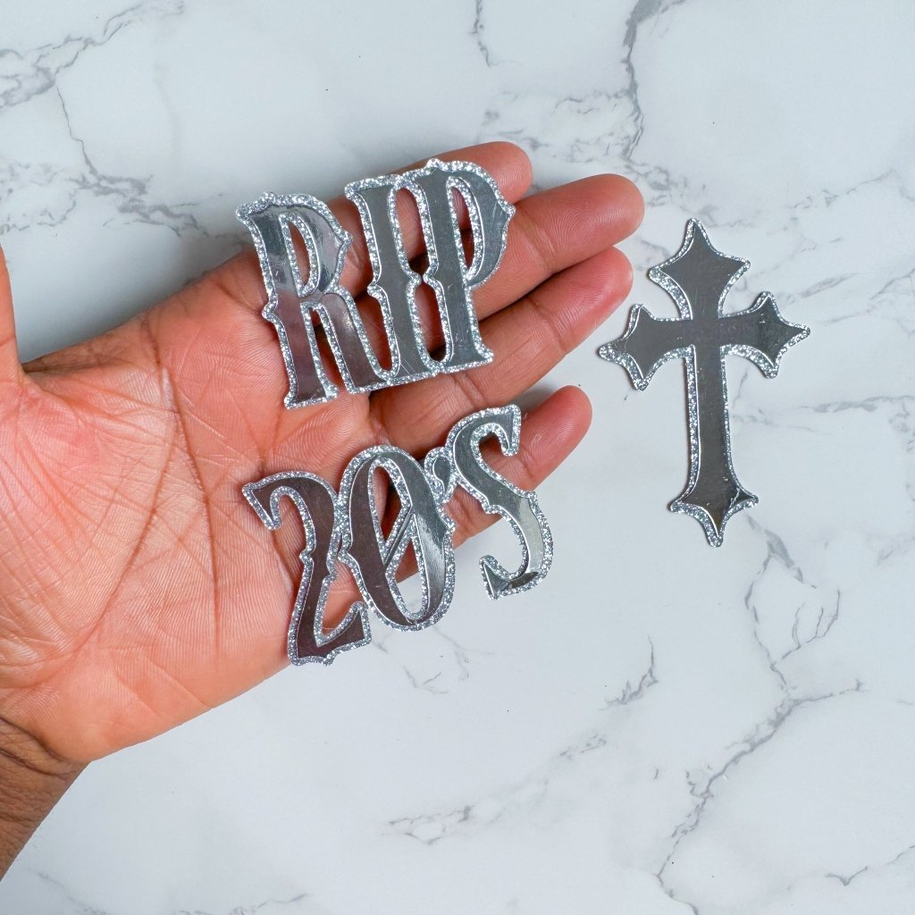 RIP 20s cupcake charm set - Demi's Krafts