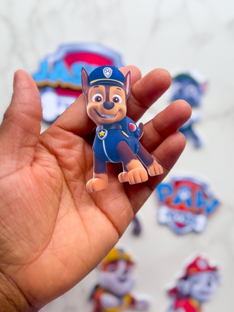 Customised Paw Patrol Cake Topper Set - Demi's Krafts