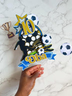 3D Football Cake Topper: Custom Team & Colours available - Demi's Krafts