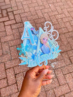 Frozen Birthday cake topper : Elsa cake topper - Demi's Krafts