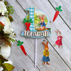 Peter Rabbit Inspired Birthday Cake Topper : Adventures of Peter rabbit - Demi's Krafts