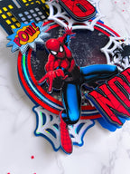 Spiderman Cake Topper : Spiderman Birthday Cake Topper - Demi's Krafts