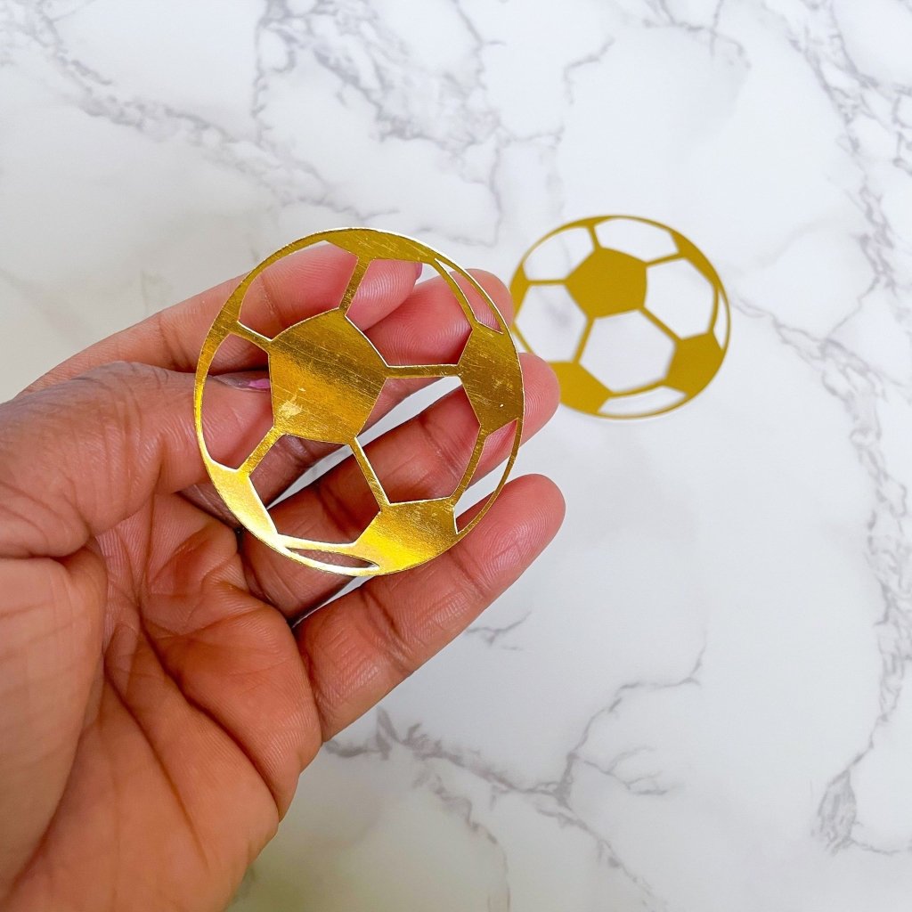 Football Cupcake Toppers : Silhouette - Demi's Krafts