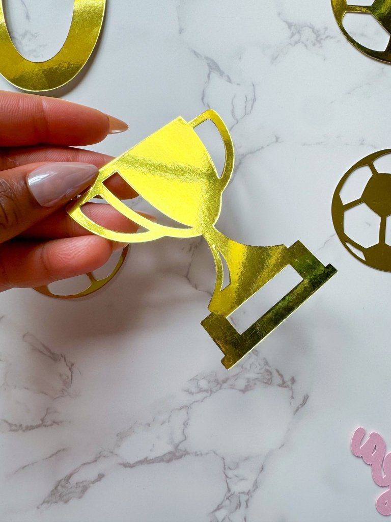 Football birthday cake toppers, Soccer birthday cake toppers - Demi's Krafts