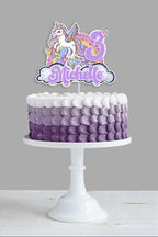 Unicorn Cake Topper and Cupcake Toppers - Demi's Krafts
