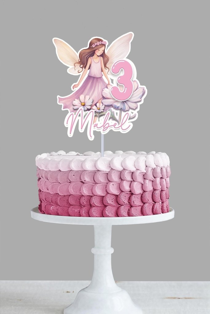 Fairy Princess Cake Topper and Cupcake Toppers - Demi's Krafts