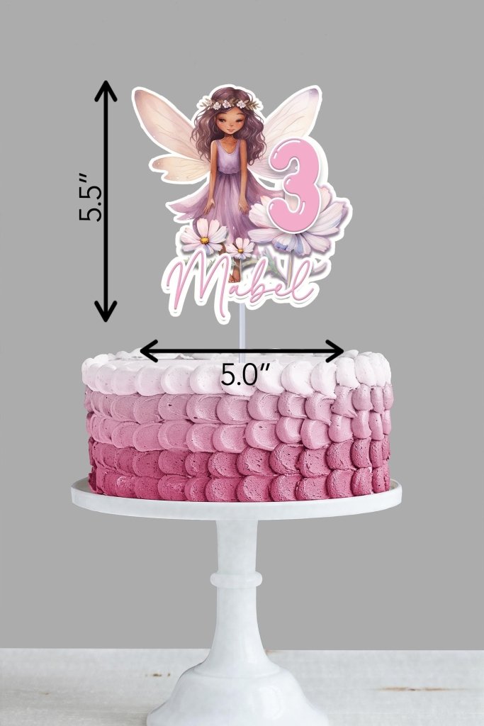 Fairy Princess Cake Topper and Cupcake Toppers - Demi's Krafts
