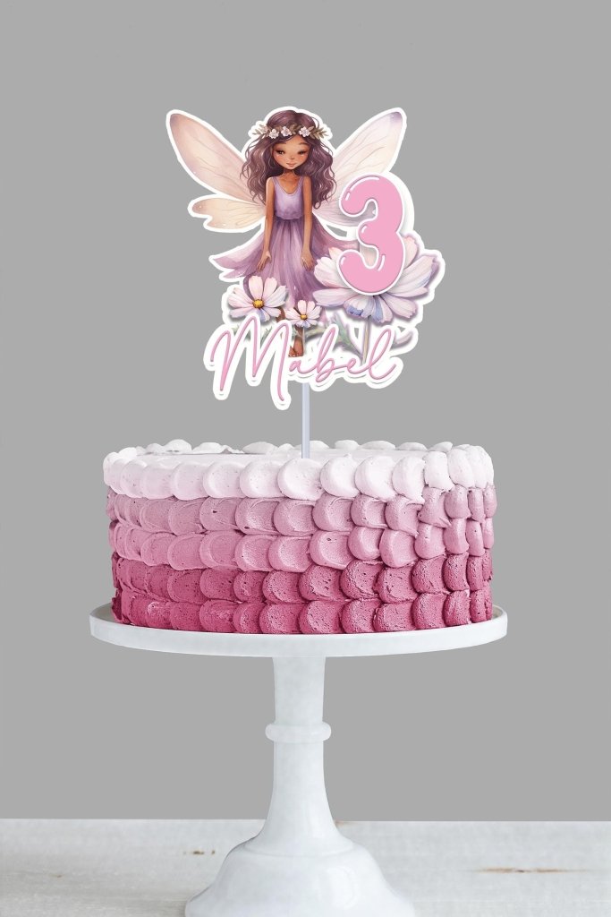Fairy Princess Cake Topper and Cupcake Toppers - Demi's Krafts