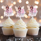 Fairy Princess Cake Topper and Cupcake Toppers - Demi's Krafts